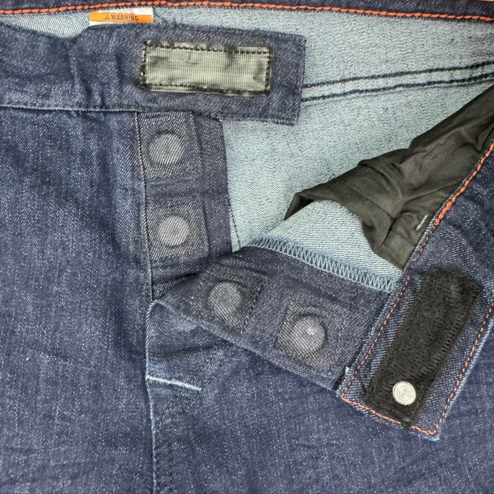 Seven7 Able Jeans Mens 32x30 Blue Slim Adaptive Magnetic Fly Easy Dressing New